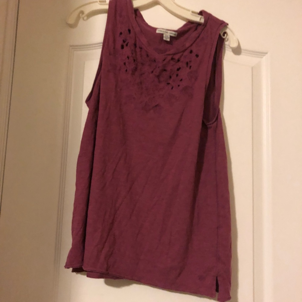 Light purple tank top